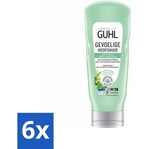Guhl - Conditioner - Gevoelige Hoofdhuid - 200 ml - Voordeelverpakking - 6 stuks