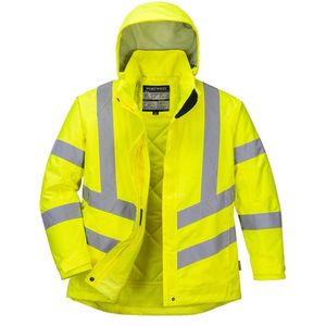 Portwest Dames Hi-Vis Winterjack LW74 - Geel - M