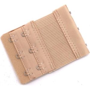 Scoby - 3 BH Verlengstukjes (3 Haaks) - Beige - Extenders voor Comfortabele Pasvorm - Bra Extenders for Adjustable Fit