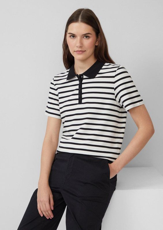 Poloshirt - Cropped Katoenen Piqué - Casual Klassieker