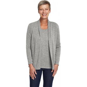 2-in-1 strass tuniek T-shirt, lange mouwen