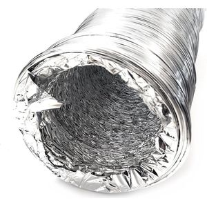 Afvoerslang Airco Ventilatieslang Ø 150 mm x 10 m voor Badkamer en Keuken