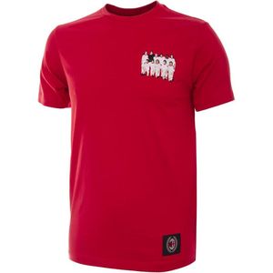 COPA - AC Milan CL 2003 Team Embroidery T-shirt - XS - Rood