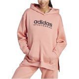 adidas - All Szn Fleece Graphic Hoodie - Roze - Vrouw