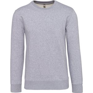 Unisex sweater met ronde hals Kariban Oxford Grijs - 3XL