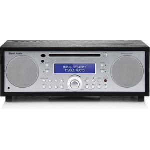 Tivoli Audio - Music System + - Alles-in-een-Hifi-systeem - Zilver/Zwart