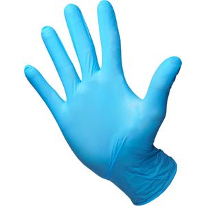 DULA Wegwerp Handschoenen - Maat XL - Nitril handshoen - Poedervrij - Blauw - 100 stuks