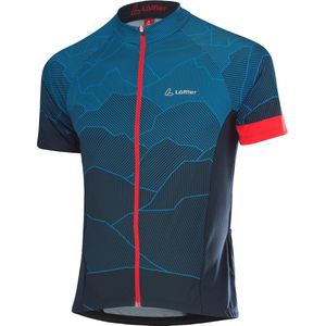 Loeffler fietsshirt korte mouwen M Bike Jersey FZ Hills MID - Blauw