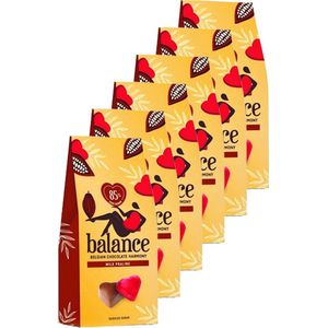 Balance | Chocolade Harten | 6 stuks | 6 x 126 g