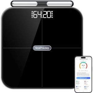WiFi en Bluetooth Personenweegschaal met 8 Nauwkeurige Elektroden