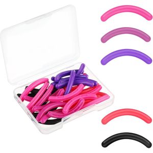 30 Pack Eyelash Curler Refill Pads - Silicone Rubber Curler Replacement - High Elastic Eye Eyelash Soft Curlers - Universele Vervangingen voor Wimpers Curlers