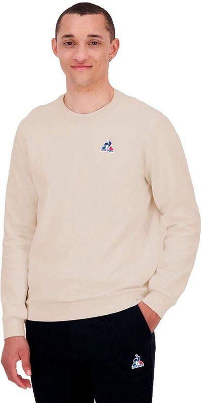 Le Coq Sportif - Ess N°1 - Sweatshirt - Beige - Lange Mouwen