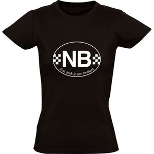 Noord-Brabant Dames T-shirt | Noord brabant | Eindhoven | Tilburg | Breda | Den Bosch | Helmond | Oss | Roosendaal | shirt