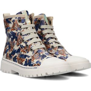 Shoesme Sw22w012 Veterboots - Laarzen Met Veters - Meisjes - Paars - Maat 24