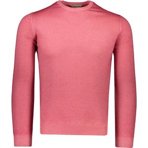 Gran Sasso Trui Rood Rood Aansluitend - Maat XXL - Mannen - Lente/Zomer Collectie - Wol