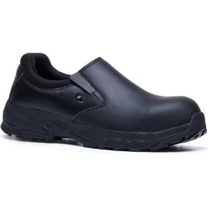 Shoes for Crews Brandon | Zwart | Maat 42 | Uniseks veiligheidsschoenen klasse S3 | Extreem antislip