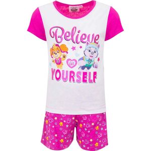 PAW Patrol - Shortama - Roze - Maat 98 -  3 jaar