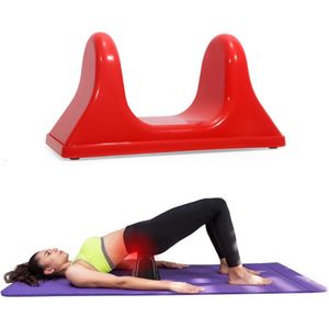 Psoas Release Tool, Athletics Psoas Muscle Massage Tool, Rug en Nek Diepe Weefsel Massager, Heup Flexor Release Tools, Zelf Diepe Weefsel Massager voor Pijnverlichting, rood