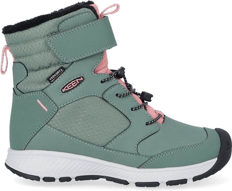 KEEN - Snowboot - Zwart - Leer en Mesh