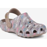 Kinderklompen coqui little frog taupe auto's 31/32