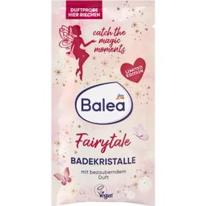 Badzout - Balea Fairytale | 1x 80 g - Met een betoverende geur van Amber en Vanille | Pure Ontspanning - Vegan Badkristallen