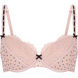 Hunkemöller - Dorothy - Voorgevormde Beugel Bh - Roze - Maat D75