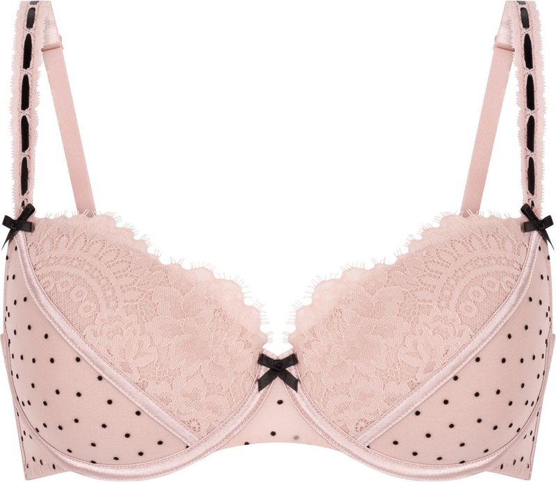 Hunkemöller - Dorothy - Voorgevormde Beugel Bh - Roze - Maat D75