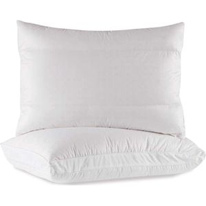 Cillows Multifunctioneel Latex en dons hoofdkussen 60x40cm