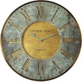 Thomas Kent - Wandklok Florentine Star S marmer groen- 53cm rond