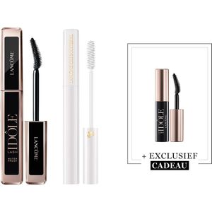 Lancôme Lash Idôle Mascara Waterproof - 001 Black & Lancôme Cils Booster XL Mascara Primer + Cadeau