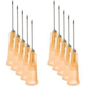 Terumo - Gelaat Steriele Naalden - 25g - 0.5 x 16 mm - Oranje - Gerstkorrel - Milia - Comedonen - Naald - 10 Stuks