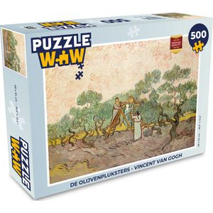 Puzzel De olijvenpluksters - Vincent van Gogh - Legpuzzel - Puzzel 500 stukjes
