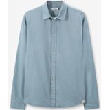 Sissy-Boy - Overhemd - Blauw - Lange Mouwen - Katoen