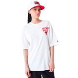 New Era - Chicago Bulls Script Tee - T-shirt - Wit