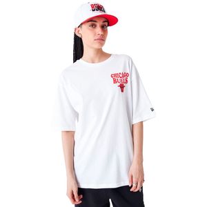 New Era - Chicago Bulls Script Tee - T-shirt - Wit