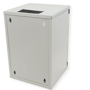 ROLINE - 10-inch Wandbehuizing - Grijs - 9 U - Wandkast
