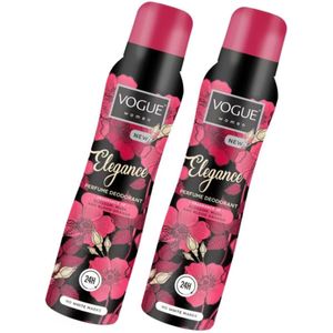 Vogue Women Elegance Parfum Spray - 2 x 150 ml
