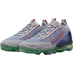 Nike Vapormax 2021 Flyknit Wolf maat 47,5 -Grijs/Blauw/Groen DQ3974-001