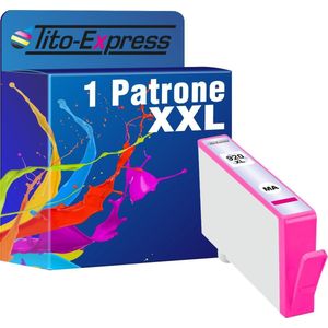 PlatinumSerie 1x inkt cartridge alternatief voor HP 920 XL Magenta