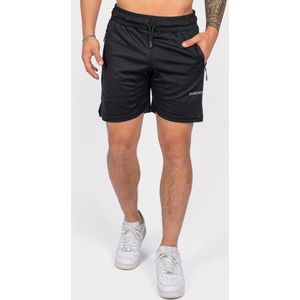 XXL Nutrition - Training Shorts - Sportbroek Heren, Korte Broek Fitness - Zwart - Maat L