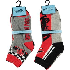 Apollo - Sokken - Grand Prix - Set van 6 paar - Maat 27/30