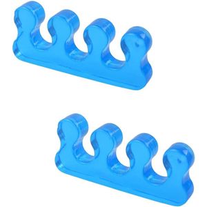 Sander Shop Siliconen teenscheiders, 1 paar teenscheiders, teenscheider, herhaalbare teennagelverdelers, voor mannen en vrouwen