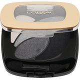 L’Oréal Paris - Color Riche Les Ombres Quad - E5 Velour Noir - Oogschaduw