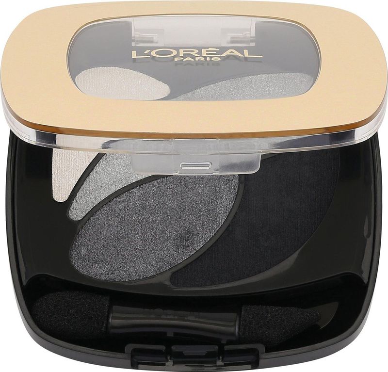 L’Oréal Paris - Color Riche Les Ombres Quad - E5 Velour Noir - Oogschaduw