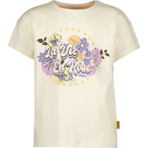 Vingino Hella Tops & T-shirts Meisjes - Shirt - Wit - Maat 116