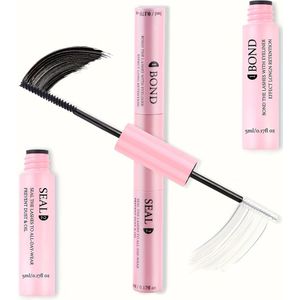 Sjika - Lash Bond & Seal – Wimperlijm en sealer – Langdurige fixatie voor DIY wimperextensions – 2-in-1 formule – Waterproof & sneldrogend – 10ml