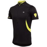 Sportshirt - Zwart met Geel - Heren - Aangesloten Pasvorm