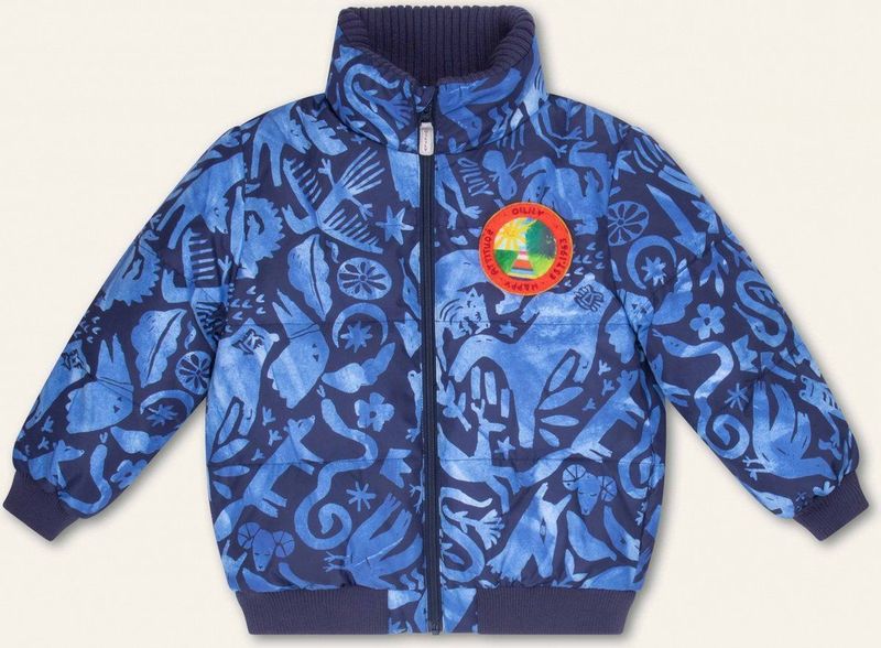 Oilily - Casper coat - Blauw - 128/8yr