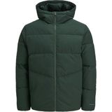 JACK & JONES - JJGLOBAL - Winterjas - Donkergroen - Gewatteerd