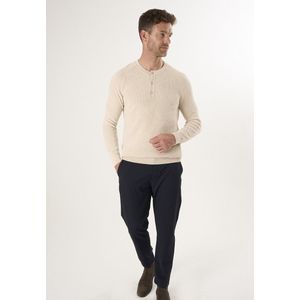 Felix Hardy Ronde Hals Trui - Pullover - Sweater - %100 Katoen Heren Beige - 2Xl